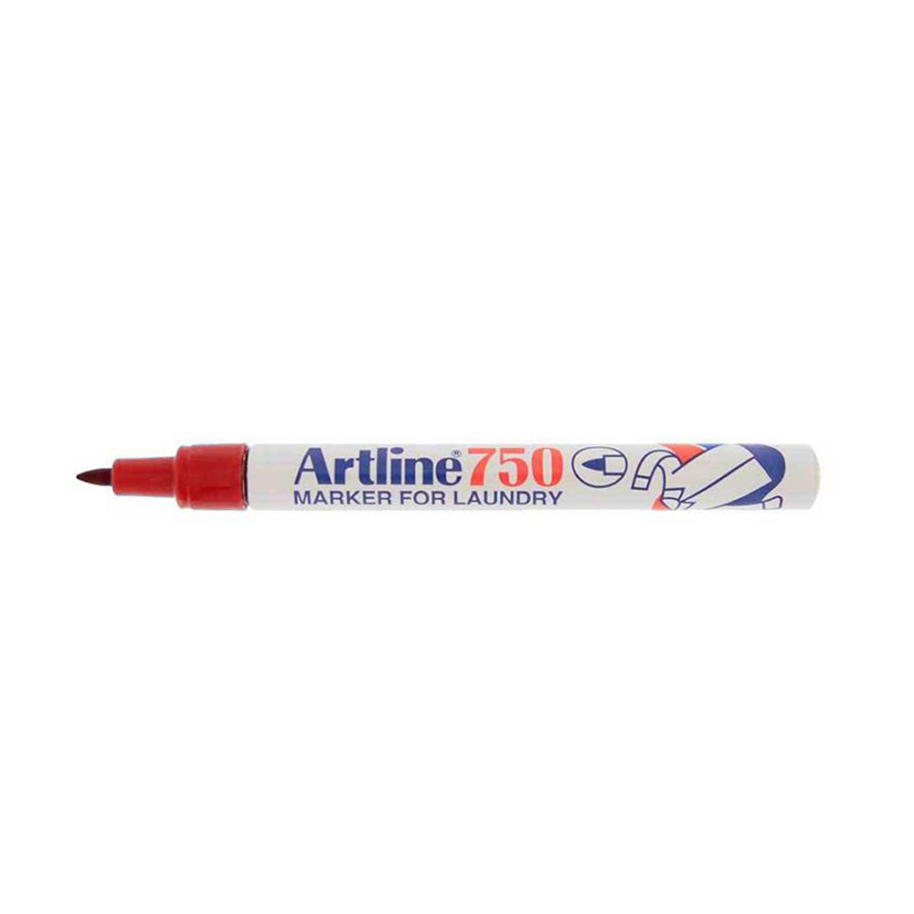 ARTLINE MARKER FOR LAUNDRY 0.7 MM RED (ART75007R)