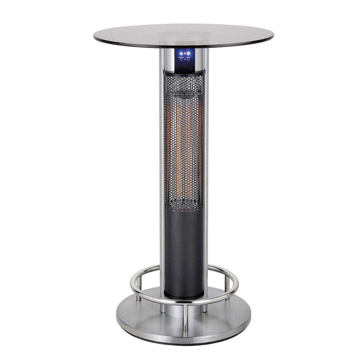 Бар маса с инфрачервен нагревател с дистанционно управление - Platinet Table Heater Remote Controller 110CM 800W/1600W IP55 | JAR Computers Бар маса с инфрачервен нагревател с дистанционно управление - Platinet Table Heater Remote Controller 110CM 800W/1600W IP55