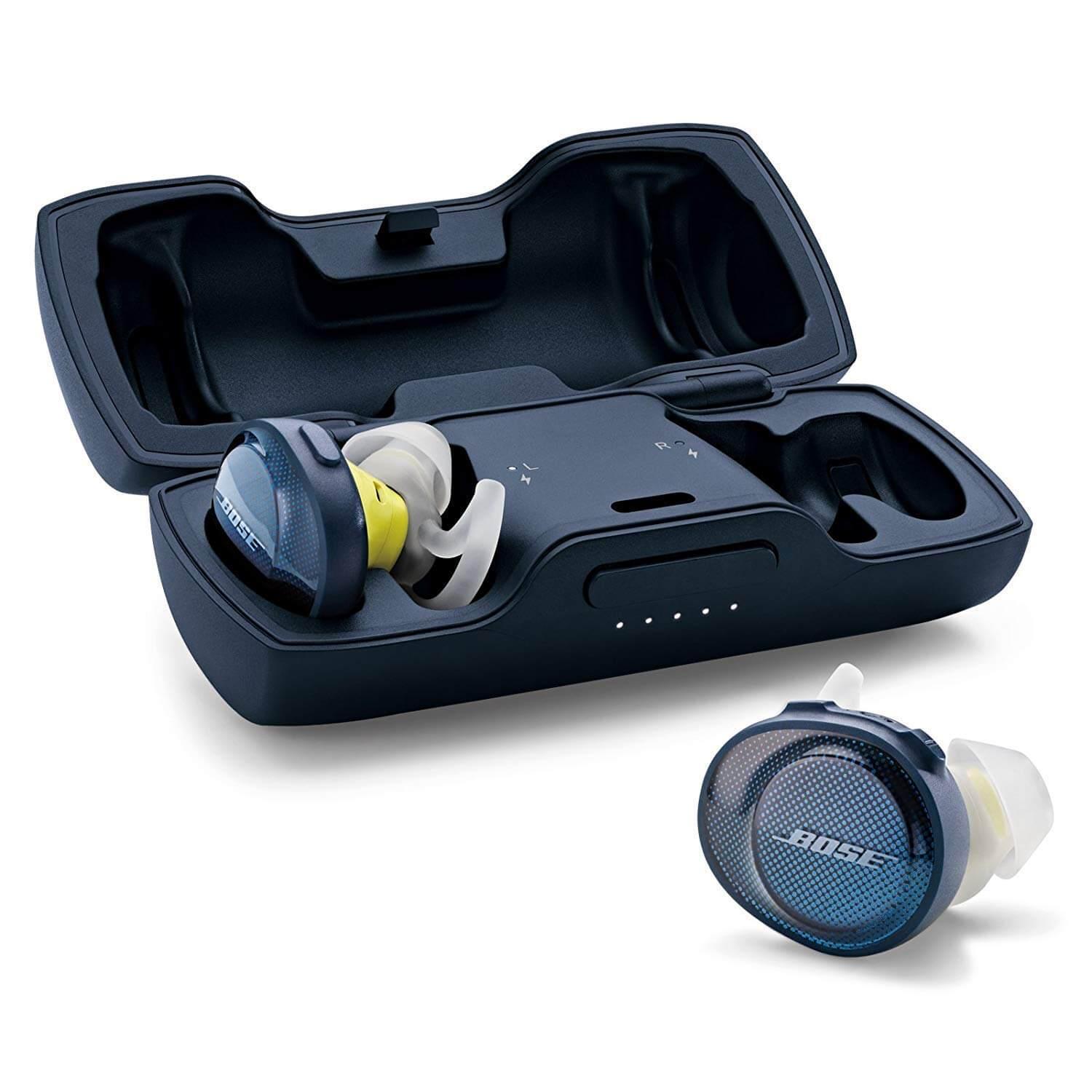 Безжични спортни слушалки за мобилни устройства - Bose SoundSport Free Wireless Headphones (син-зелен) | JAR Computers Безжични спортни слушалки за мобилни устройства - Bose SoundSport Free Wireless Headphones (син-зелен)