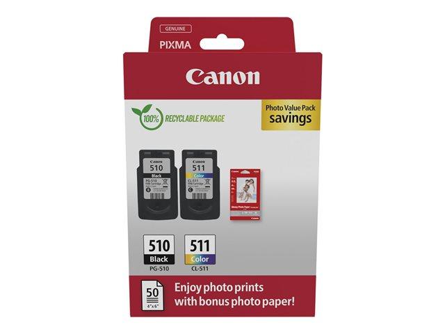 CANON PG-510/CL-511 Ink Cartridge PVP | JAR Computers CANON PG-510/CL-511 Ink Cartridge PVP
