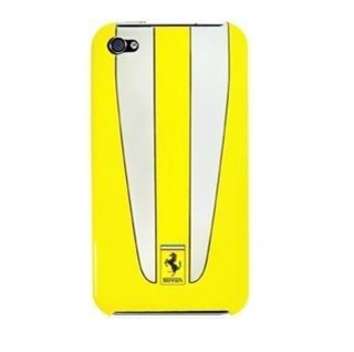 Поликарбонатов кейс за iPhone 4/4S - Ferrari Scuderia Series Faceplate (жълт) | JAR Computers Поликарбонатов кейс за iPhone 4/4S - Ferrari Scuderia Series Faceplate (жълт)