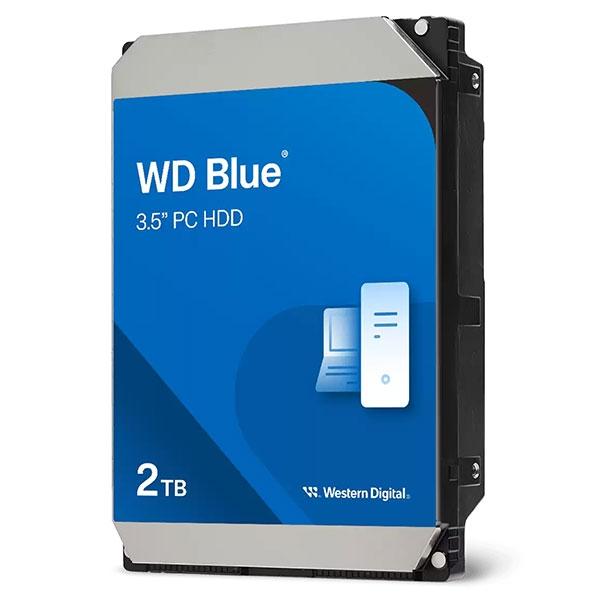 HDD 2TB WD Blue, WD20EARZ, 5400rpm, 64MB, SATA3