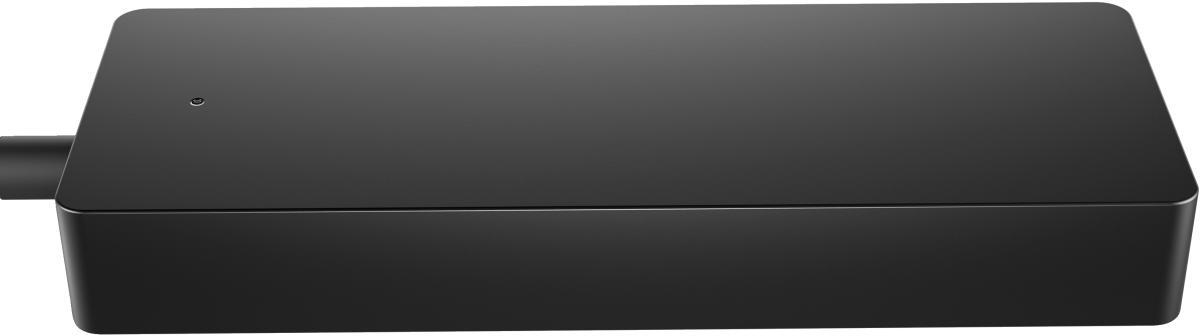 HP 4K USB-C Multiport Hub USB Type-C 10000 Mbit/s Black