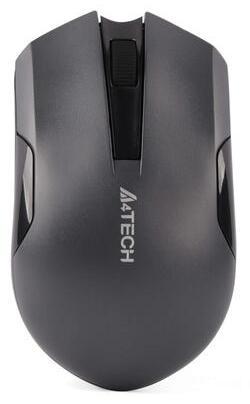 Мишка A4Tech - V-Track G3-200NS, оптична, безжична, черна