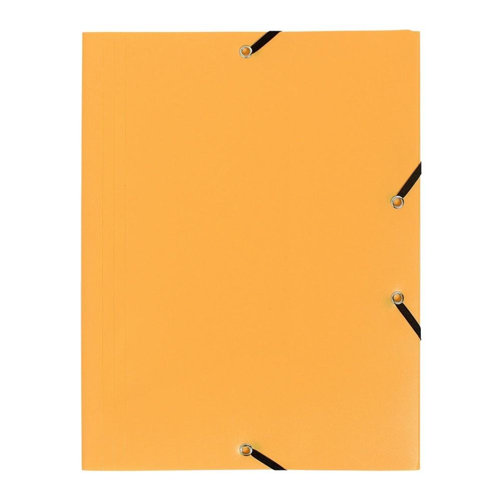 Папка с ластик и 3 капака EXACOMPTA Opaque, A4, РР 400 mic, жълта | JAR Computers Папка с ластик и 3 капака EXACOMPTA Opaque, A4, РР 400 mic, жълта