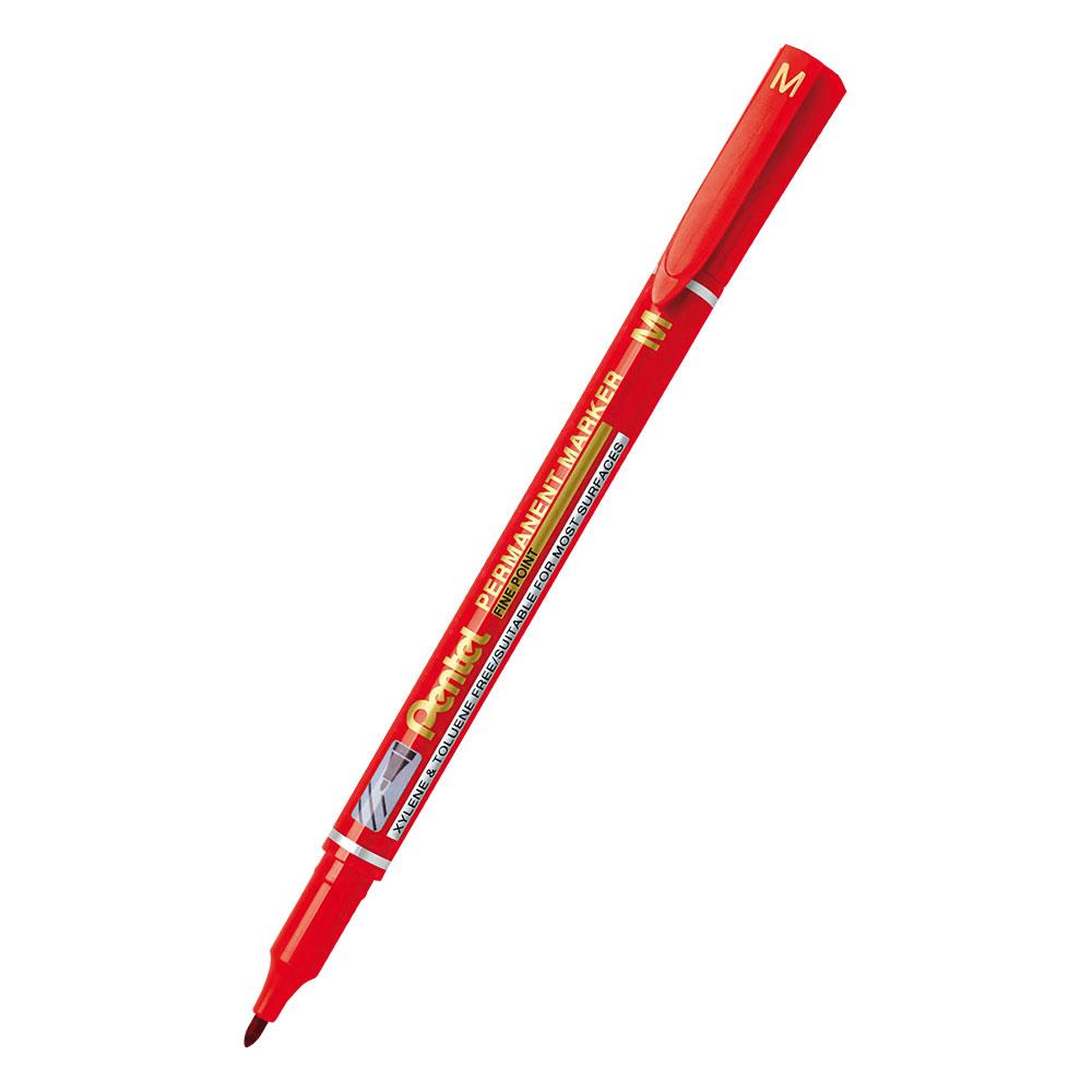 Перм. маркер Pentel OHP NM470 червен | JAR Computers Перм. маркер Pentel OHP NM470 червен