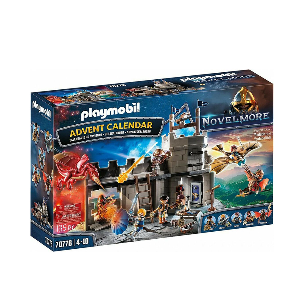 Playmobil Novelmore Advent Calendar - Dario Da Vanci for 4-10 years (70778) (PLY70778)