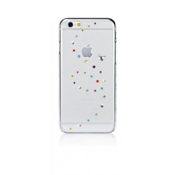 Поликарбонатов кейс с кристали Сваровски за iPhone 6, iPhone 6S - Bling My Thing Papilion Cotton Candy (прозрачен) | JAR Computers Поликарбонатов кейс с кристали Сваровски за iPhone 6, iPhone 6S - Bling My Thing Papilion Cotton Candy (прозрачен)