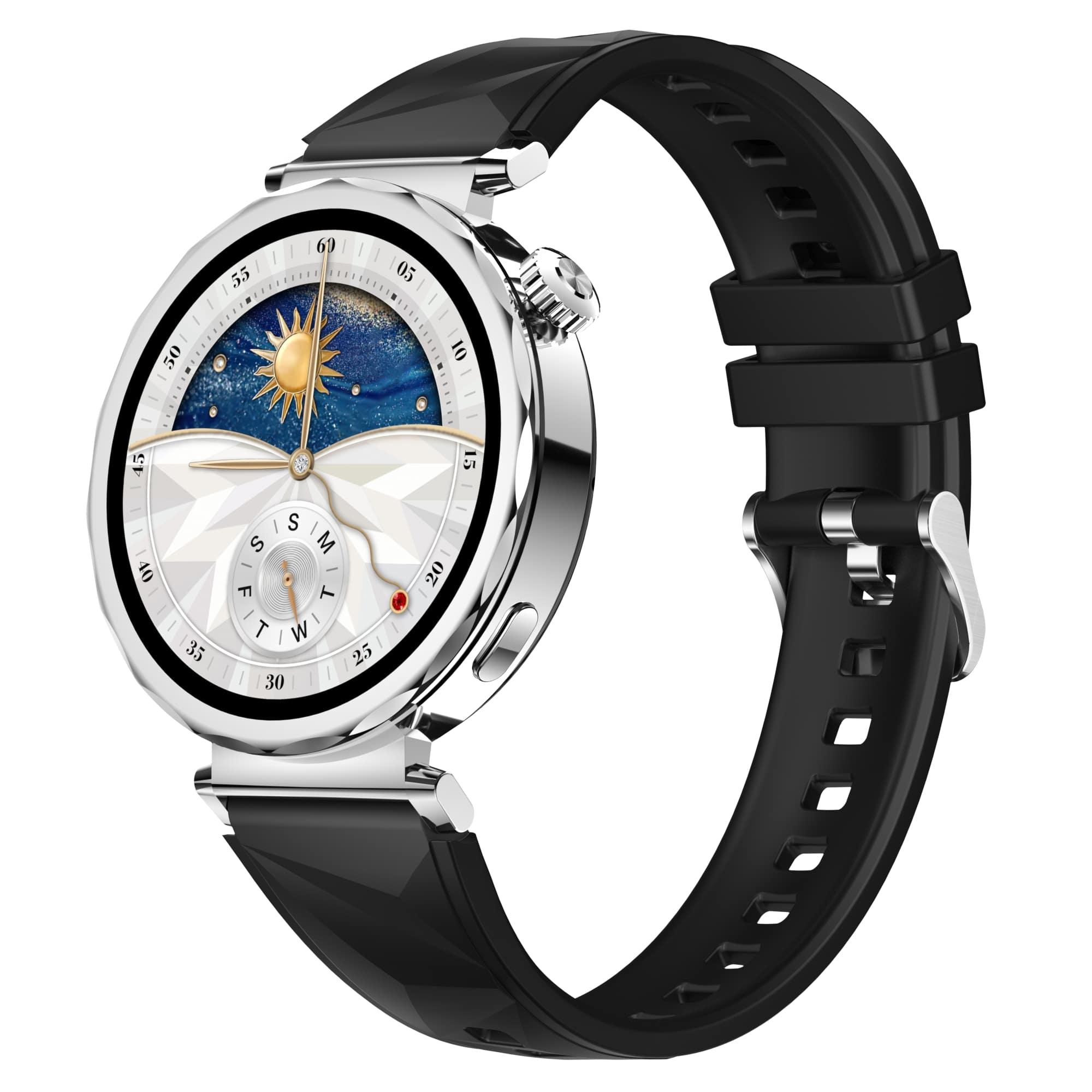 Смарт часовник Aurafit AM35, Amoled, Черен - 73123 | JAR Computers Смарт часовник Aurafit AM35, Amoled, Черен - 73123