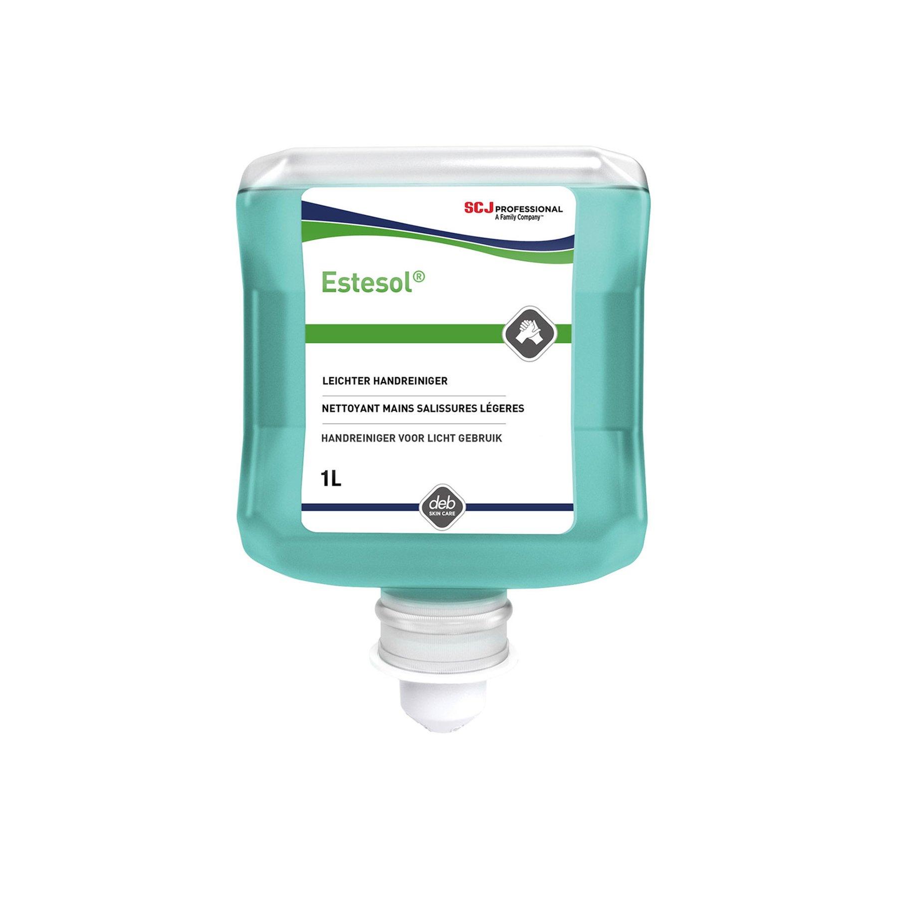Течен сапун за ръце SCJohnson Estesol, почистващ, 1 L | JAR Computers Течен сапун за ръце SCJohnson Estesol, почистващ, 1 L