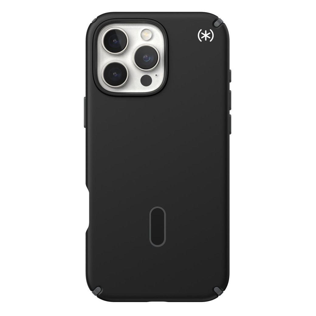 Удароустойчив хибриден кейс с Magsafe за iPhone 16 Pro Max - Speck Presidio 2 Pro MagSafe With ClickLock Case (черен) | JAR Computers Удароустойчив хибриден кейс с Magsafe за iPhone 16 Pro Max - Speck Presidio 2 Pro MagSafe With ClickLock Case (черен)