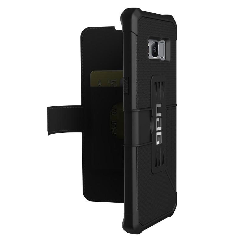Удароустойчив хибриден кейс тип портфейл за Samsung Galaxy S8 Plus - Urban Armor Gear Metropolis (черен) | JAR Computers Удароустойчив хибриден кейс тип портфейл за Samsung Galaxy S8 Plus - Urban Armor Gear Metropolis (черен)