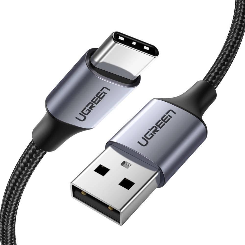 Ugreen Braided USB 2.0 Cable USB-C male (60124) (UGR60124) | JAR Computers Ugreen Braided USB 2.0 Cable USB-C male (60124) (UGR60124)