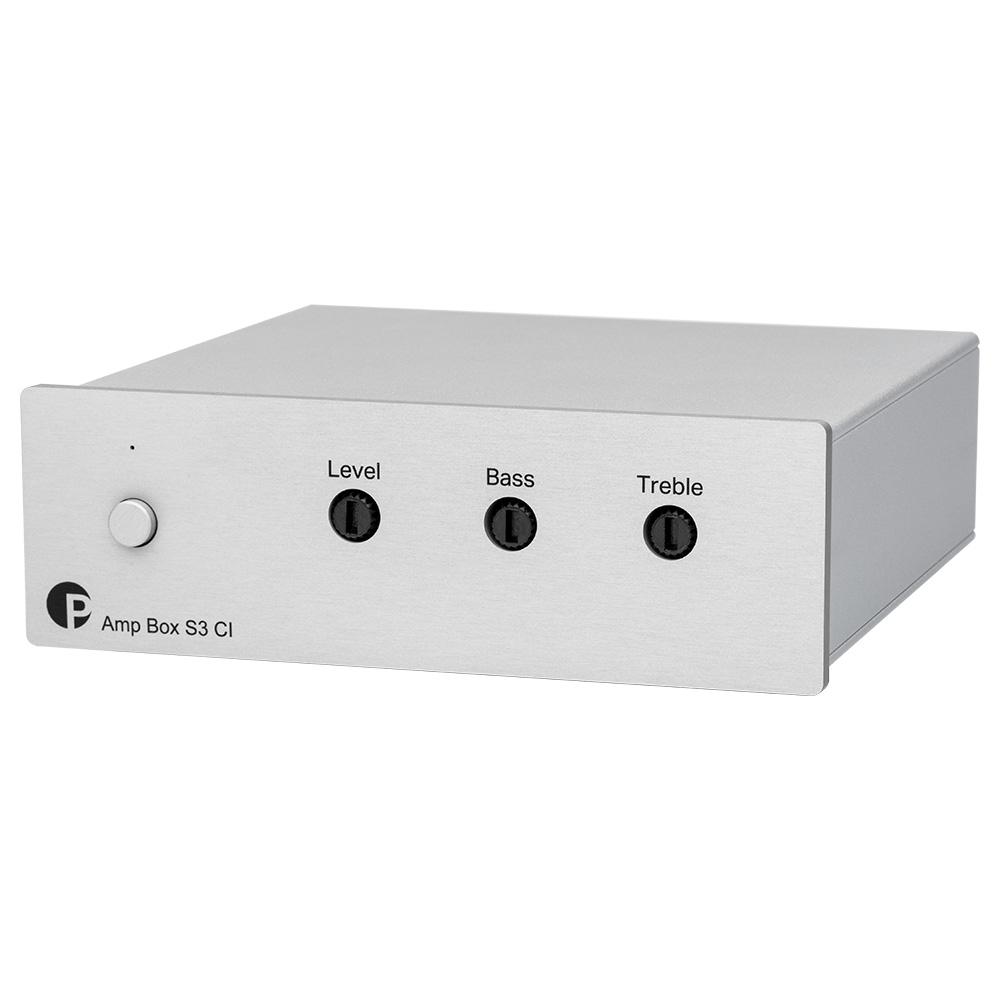Усилвател Pro-Ject Amp Box S3 CI - сребрист | JAR Computers Усилвател Pro-Ject Amp Box S3 CI - сребрист