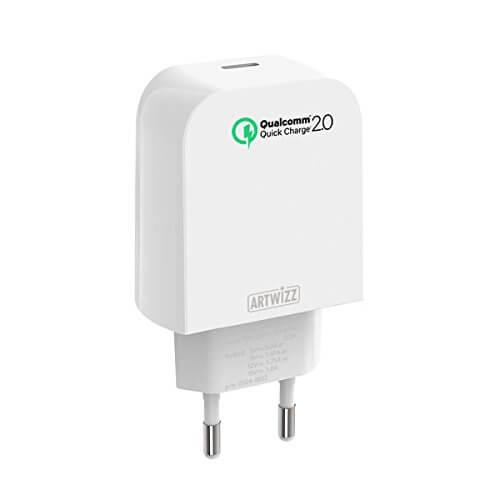 Захранване за ел. мрежа с USB-C изход и технология бързо зареждане - Artwizz PowerPlug USB-C Qualcom Quickcharge 15W Pro (бял) | JAR Computers Захранване за ел. мрежа с USB-C изход и технология бързо зареждане - Artwizz PowerPlug USB-C Qualcom Quickcharge 15W Pro (бял)