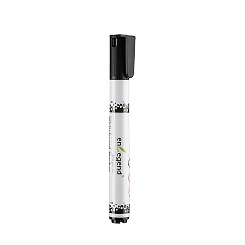 Enlegend Refillable Whiteboard Marker Black (ENL-WB2008-BK) (ENLWB2008BK)
