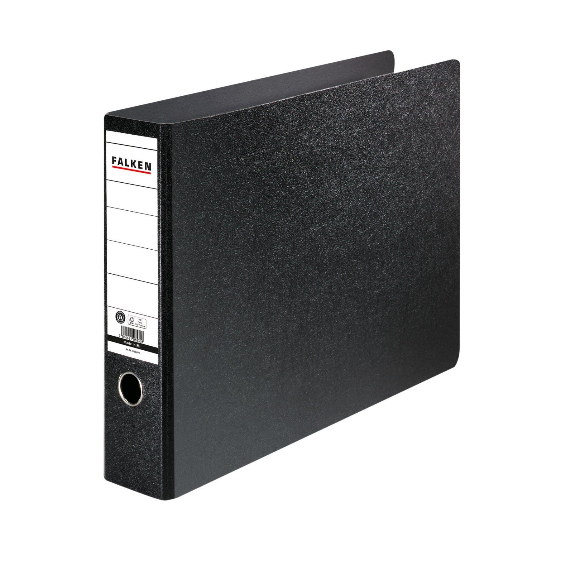 Falken Класьор, А3, 8 cm, хоризонтален, черен