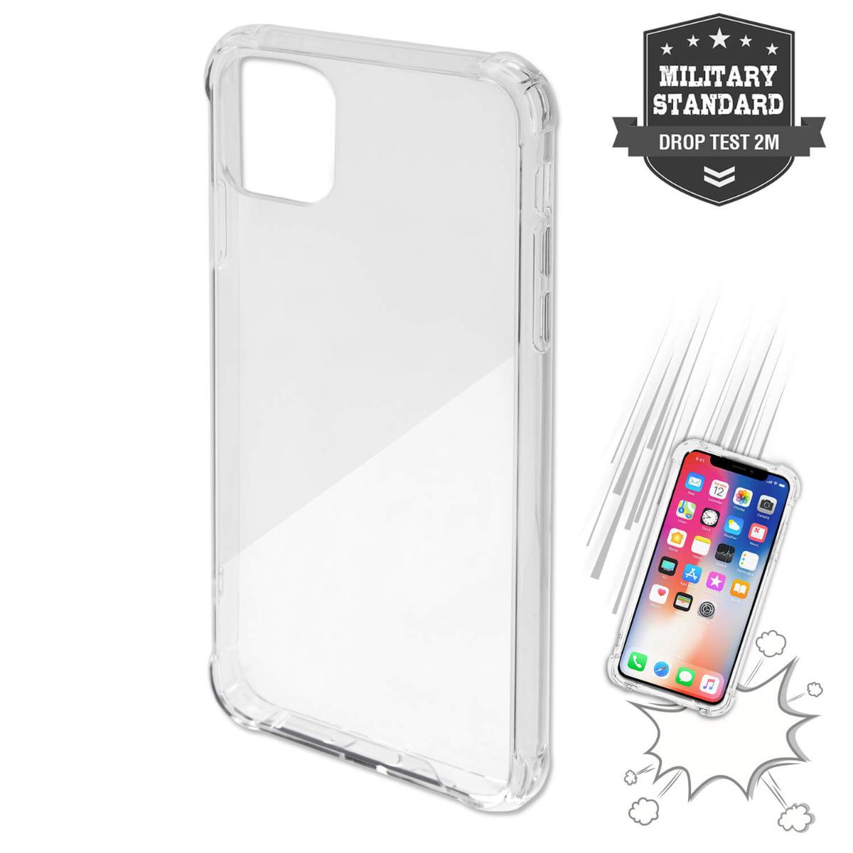 Хибриден удароустойчив кейс за iPhone 12 mini - 4smarts Hard Cover Ibiza (прозрачен) | JAR Computers Хибриден удароустойчив кейс за iPhone 12 mini - 4smarts Hard Cover Ibiza (прозрачен)