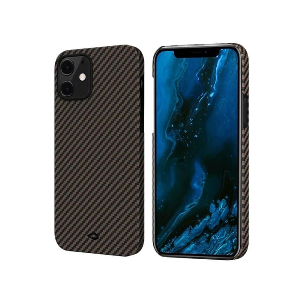 Кевларен кейс за iPhone 12 (черен-златист) - Pitaka MagEZ Aramid Fiber Case | JAR Computers Кевларен кейс за iPhone 12 (черен-златист) - Pitaka MagEZ Aramid Fiber Case