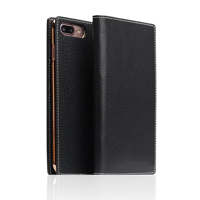 Кожен калъф (естествена кожа), тип портфейл за iPhone 8 Plus, iPhone 7 Plus - SLG Design D6 IMBL Case (черен) | JAR Computers Кожен калъф (естествена кожа), тип портфейл за iPhone 8 Plus, iPhone 7 Plus - SLG Design D6 IMBL Case (черен)