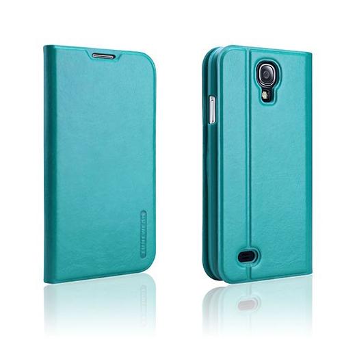 Кожен калъф и стойка за Samsung Galaxy S4 i9500 - Tunewear Tunefolio (син) | JAR Computers Кожен калъф и стойка за Samsung Galaxy S4 i9500 - Tunewear Tunefolio (син)