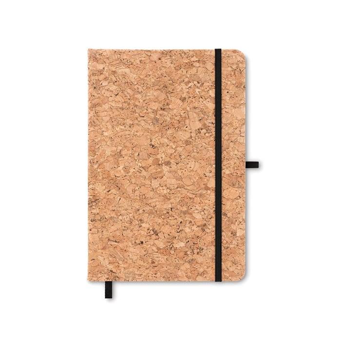 More Than Gifts Тефтер Suber, А5, корк, с черен ластик, 96 листа | JAR Computers More Than Gifts Тефтер Suber, А5, корк, с черен ластик, 96 листа