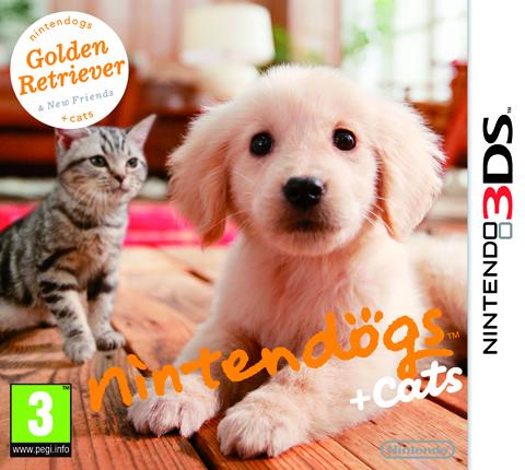 Nintendogs + Cats: Golden Retriever & New Friends  (Nintendo 3DS)