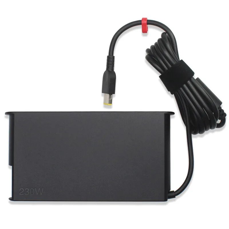 Оригинално зарядно за лаптоп Lenovo 20V / 11.5A / 230W (Square Tip) - Slim | JAR Computers Оригинално зарядно за лаптоп Lenovo 20V / 11.5A / 230W (Square Tip) - Slim