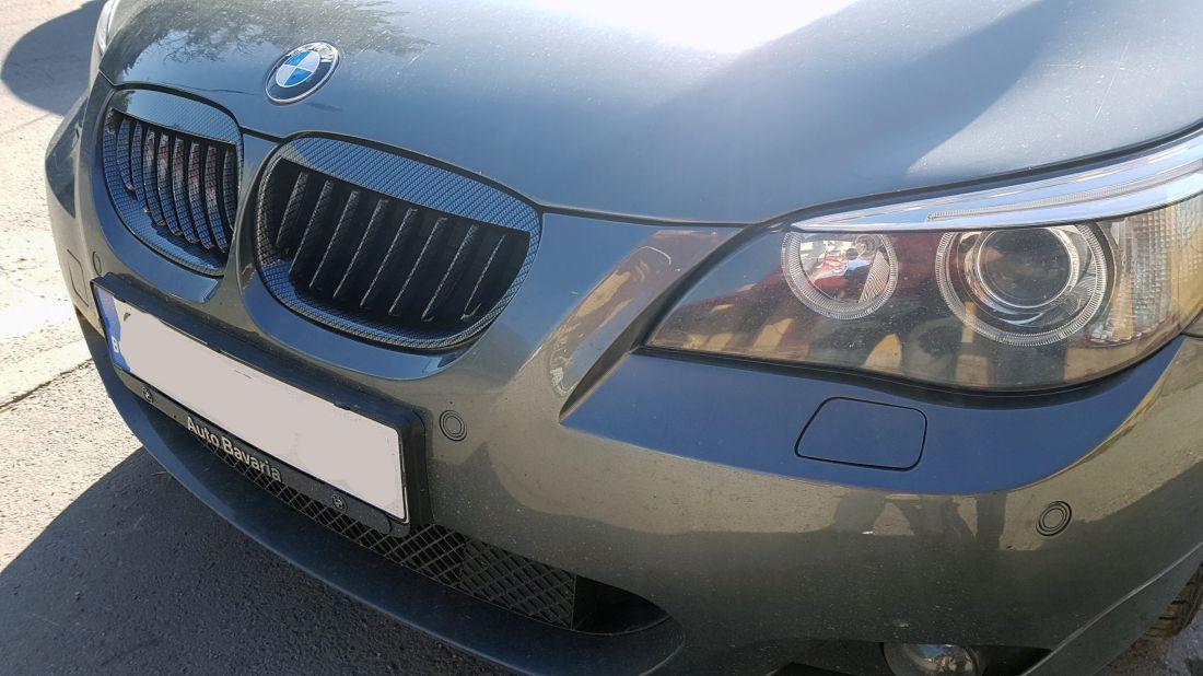 Решетки за BMW E60 (2003-2010) - карбон F10 дизайн | JAR Computers Решетки за BMW E60 (2003-2010) - карбон F10 дизайн