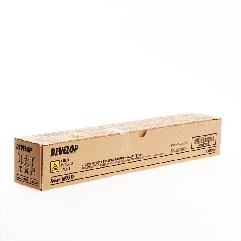 Тонер касета за Develop Ineo + 364e - Toner - TN321Y (TN-321Y) / A33K2D0 - Yellow - PN A33K2D0 | JAR Computers Тонер касета за Develop Ineo + 364e - Toner - TN321Y (TN-321Y) / A33K2D0 - Yellow - PN A33K2D0