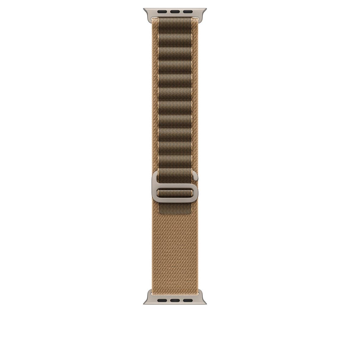 Apple Watch 49mm Titanium Loop: Desert Alpine Loop - Large - Natural Titanium Finish | JAR Computers Apple Watch 49mm Titanium Loop: Desert Alpine Loop - Large - Natural Titanium Finish