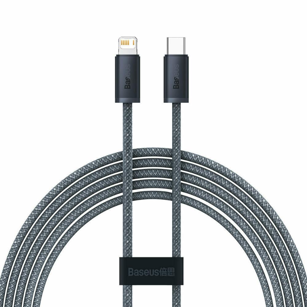 Baseus Dynamic Series cable USB-C to Lightning 20W 2m gray (CALD000116) (BASCALD000116) | JAR Computers Baseus Dynamic Series cable USB-C to Lightning 20W 2m gray (CALD000116) (BASCALD000116)