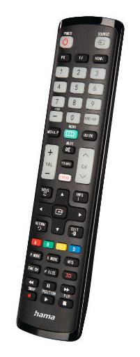 Hama 00221060 дистанционно устройство IR безжичен TV Бутони за натискане | JAR Computers Hama 00221060 дистанционно устройство IR безжичен TV Бутони за натискане