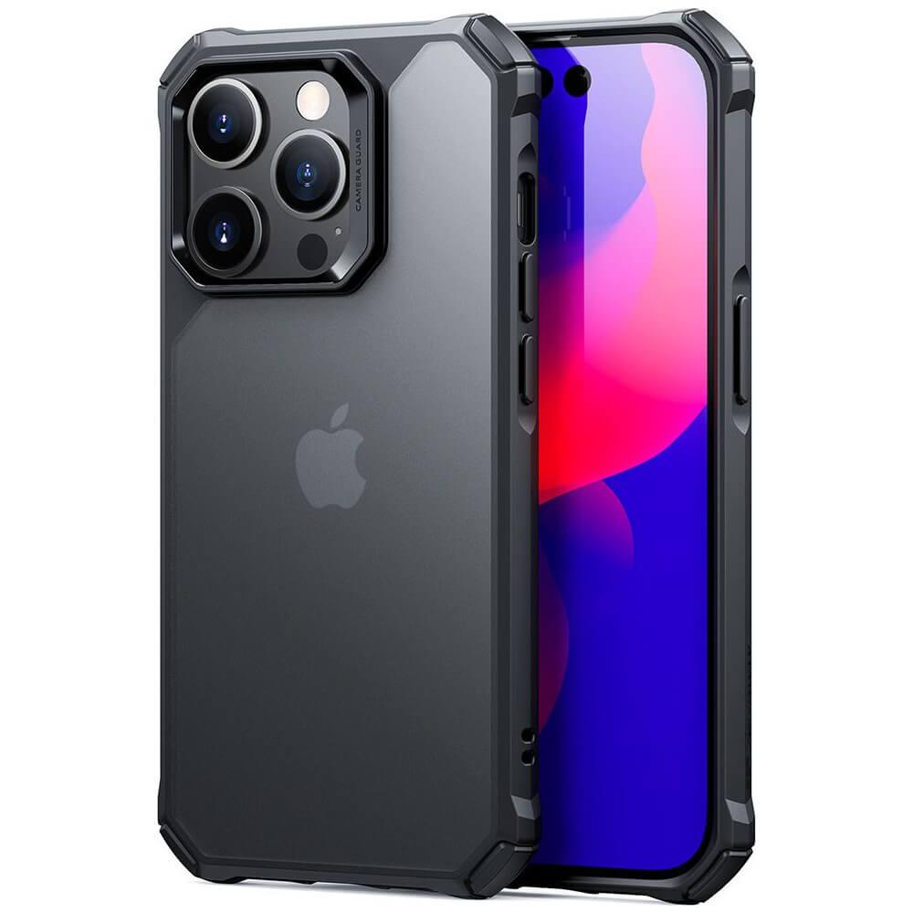 Хибриден удароустойчив кейс за iPhone 14 Pro Max - ESR Air Armor Case (черен-мат) | JAR Computers Хибриден удароустойчив кейс за iPhone 14 Pro Max - ESR Air Armor Case (черен-мат)