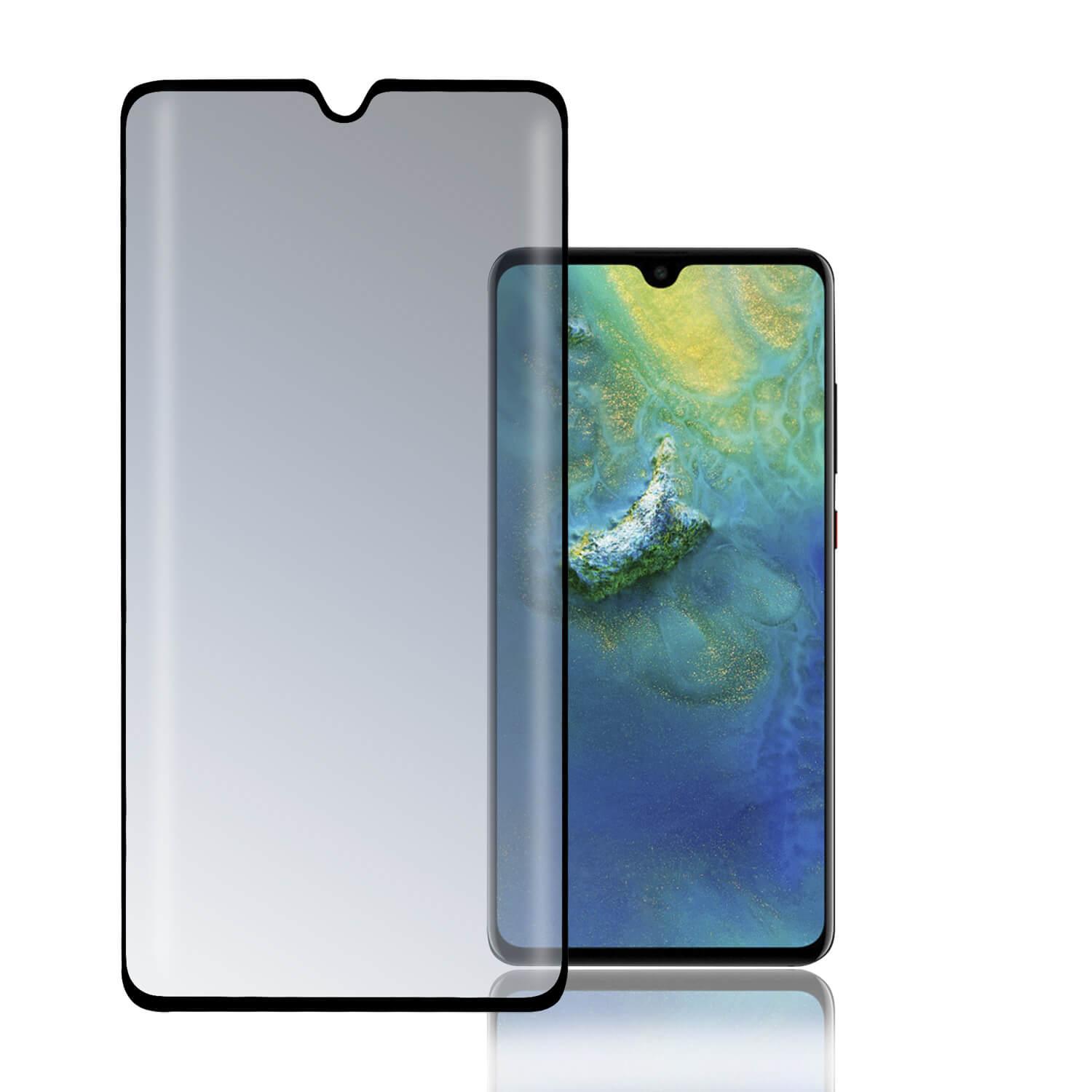 Калено стъклено защитно покритие с извити ръбове за целия дисплея на Huawei Mate 20 - 4smarts Second Glass Curved (черен-прозрачен) | JAR Computers Калено стъклено защитно покритие с извити ръбове за целия дисплея на Huawei Mate 20 - 4smarts Second Glass Curved (черен-прозрачен)