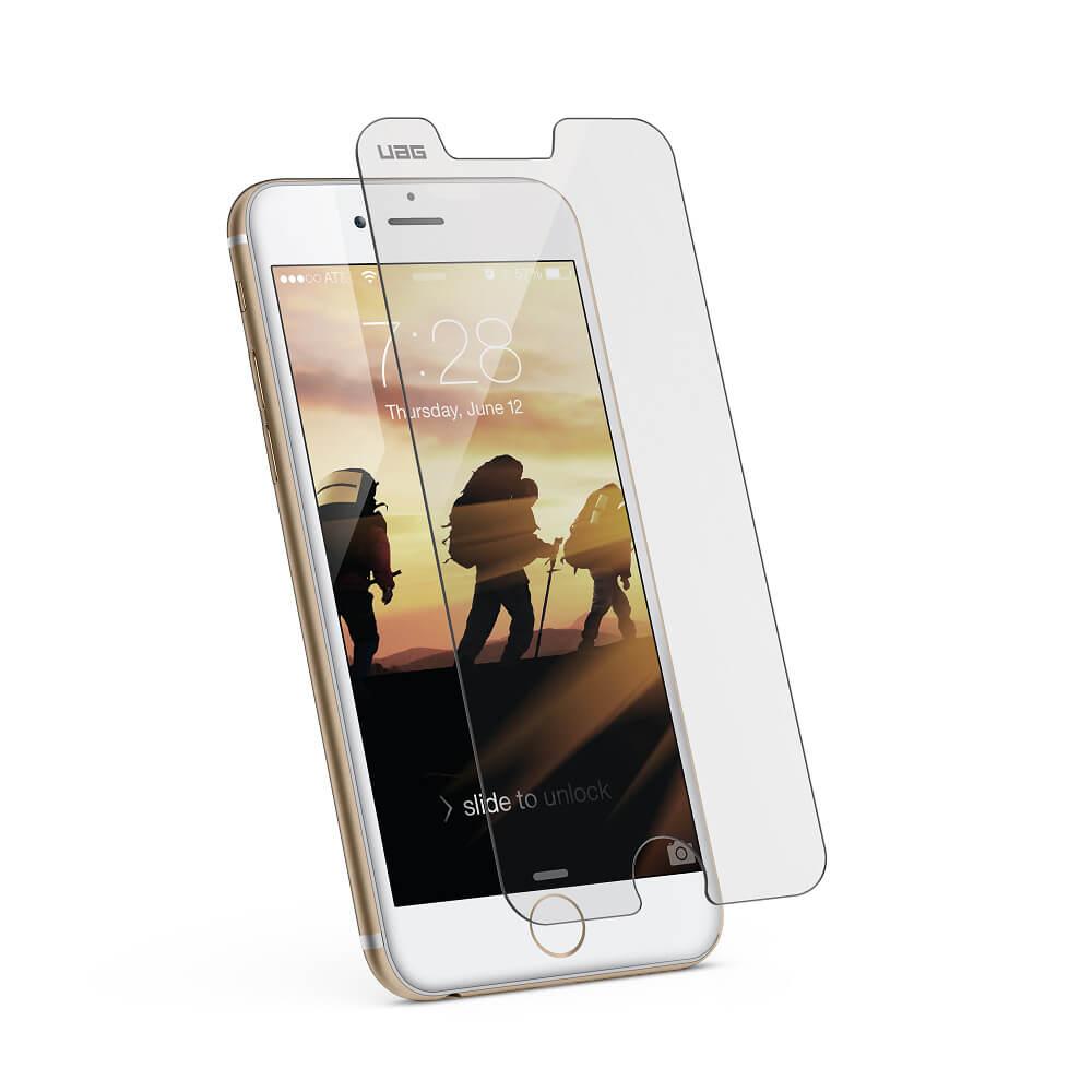 Калено стъклено защитно покритие за дисплея на iPhone 8, iPhone 7, iPhone 6S, iPhone 6 - Urban Armor Gear Glass Screen Protector | JAR Computers Калено стъклено защитно покритие за дисплея на iPhone 8, iPhone 7, iPhone 6S, iPhone 6 - Urban Armor Gear Glass Screen Protector