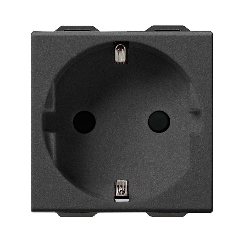 Контакт Шуко 2P+E 16A 2M SICURY защита Карбон мат - VIMAR Neve Up 09208.CM | JAR Computers Контакт Шуко 2P+E 16A 2M SICURY защита Карбон мат - VIMAR Neve Up 09208.CM