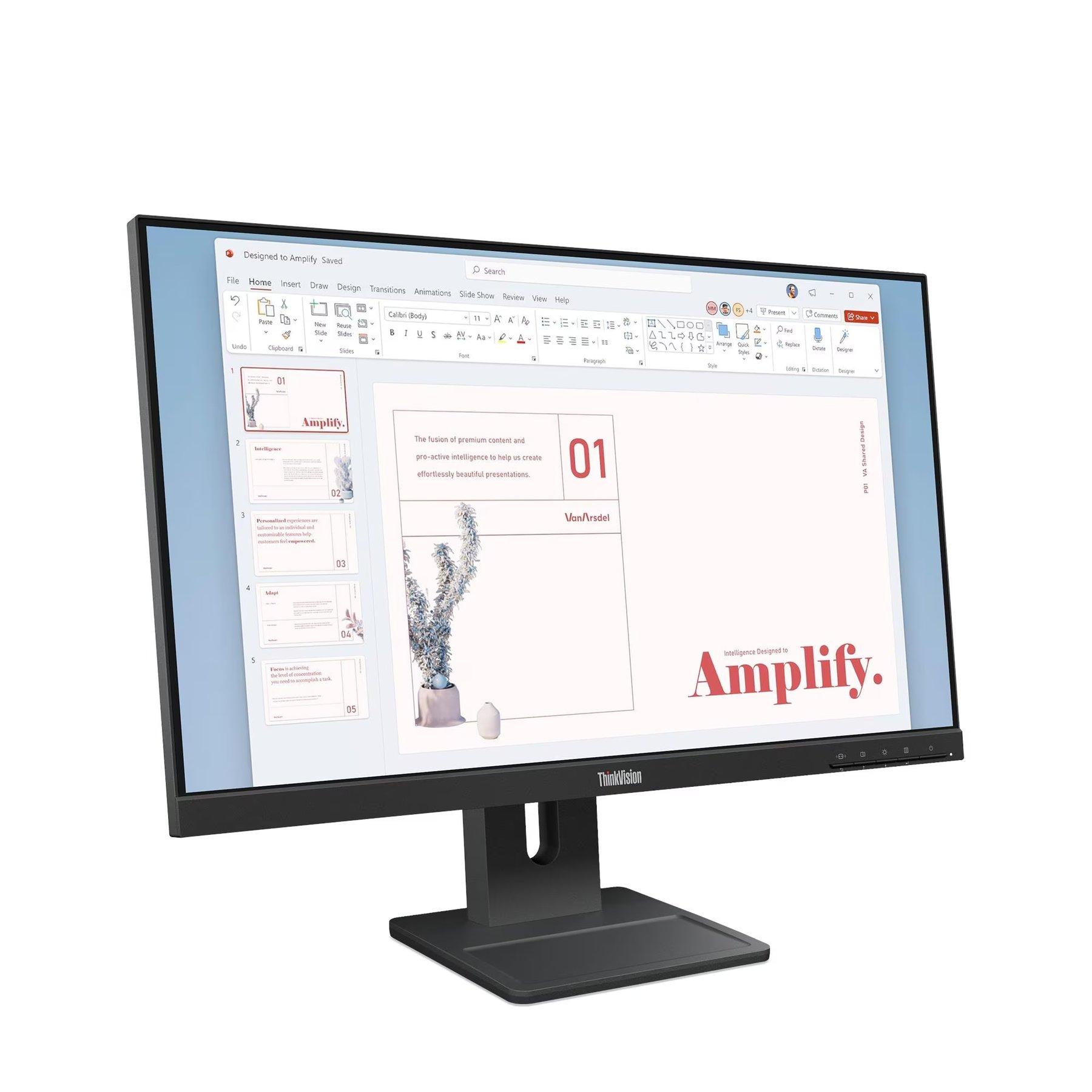 Lenovo Монитор ThinkVision E24-40, 23.8'', Display Port, VGA | JAR Computers Lenovo Монитор ThinkVision E24-40, 23.8'', Display Port, VGA