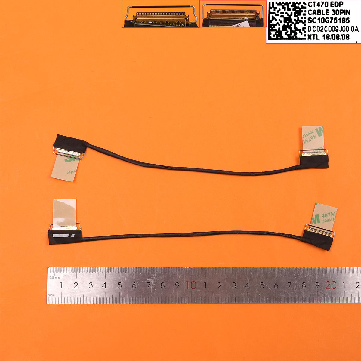 Лентов кабел за лаптоп (LCD Cable) Lenovo Thinkpad T470 A475 CT470 Full HD - 00UR483 / DC02C009J00 | JAR Computers Лентов кабел за лаптоп (LCD Cable) Lenovo Thinkpad T470 A475 CT470 Full HD - 00UR483 / DC02C009J00