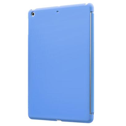 Поликарбонатов кейс за iPad Air, iPad 5 (2017) (съвместим с Apple Smart cover) - син - SwitchEasy CoverBuddy | JAR Computers Поликарбонатов кейс за iPad Air, iPad 5 (2017) (съвместим с Apple Smart cover) - син - SwitchEasy CoverBuddy