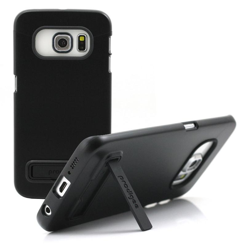 Поликарбонатов слайдер кейс с поставка за Samsung Galaxy S6 Edge - Prodigee Kick Slider Case (черен) | JAR Computers Поликарбонатов слайдер кейс с поставка за Samsung Galaxy S6 Edge - Prodigee Kick Slider Case (черен)