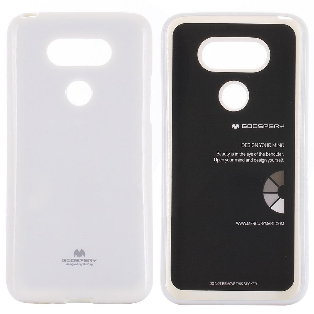 Силиконов (TPU) калъф за LG G5 - Mercury Goospery Jelly Case (бял) | JAR Computers Силиконов (TPU) калъф за LG G5 - Mercury Goospery Jelly Case (бял)