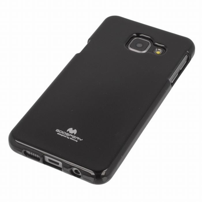 Силиконов (TPU) калъф за Samsung Galaxy A3 (2016) - Mercury Goospery Jelly Case (черен) | JAR Computers Силиконов (TPU) калъф за Samsung Galaxy A3 (2016) - Mercury Goospery Jelly Case (черен)