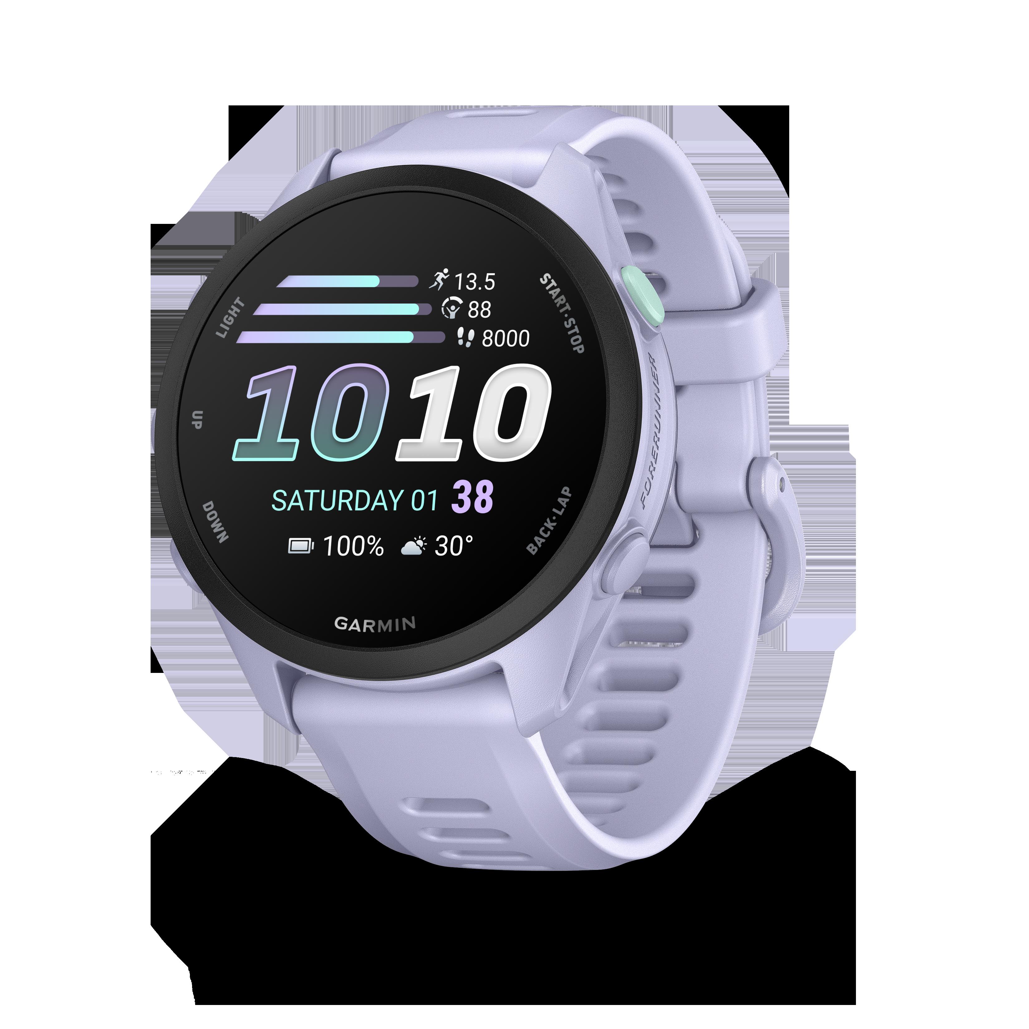 Смарт часовник Garmin FORERUNNER 70 COOL LAVENDER 010-04307-03 , 1.20 , 512 МБ