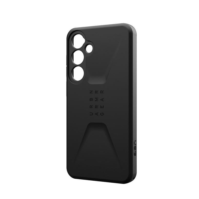 Удароустойчив хибриден кейс за Samsung Galaxy S24 Plus - Urban Armor Gear Civilian Case (черен) | JAR Computers Удароустойчив хибриден кейс за Samsung Galaxy S24 Plus - Urban Armor Gear Civilian Case (черен)