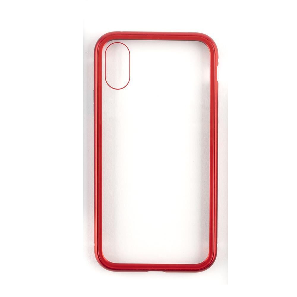 Алуминиев магнитен кейс за iPhone Xs Max (червен) - 4smarts Magnet Cover ALO-X | JAR Computers Алуминиев магнитен кейс за iPhone Xs Max (червен) - 4smarts Magnet Cover ALO-X