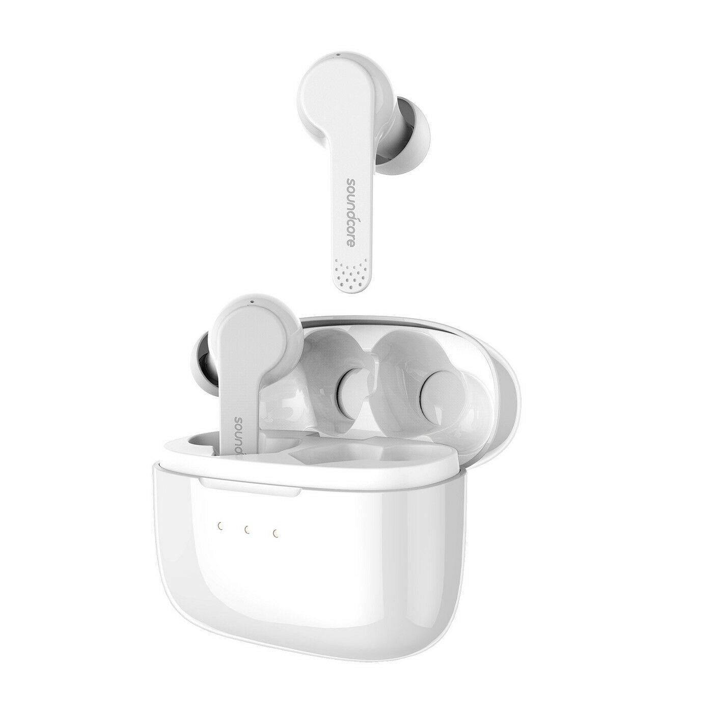 Безжични блутут слушалки за мобилни устройства - Anker Soundcore Liberty Air Total-Wireless Earphones (бял) | JAR Computers Безжични блутут слушалки за мобилни устройства - Anker Soundcore Liberty Air Total-Wireless Earphones (бял)