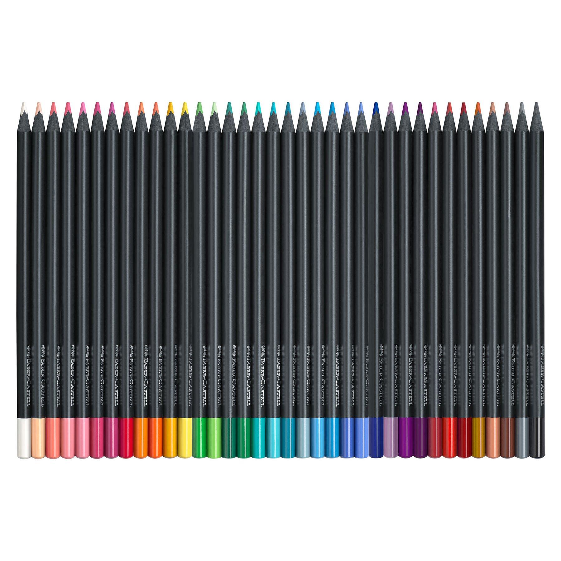 Faber-Castell Цветни моливи Black Edition, 36 цвята | JAR Computers Faber-Castell Цветни моливи Black Edition, 36 цвята
