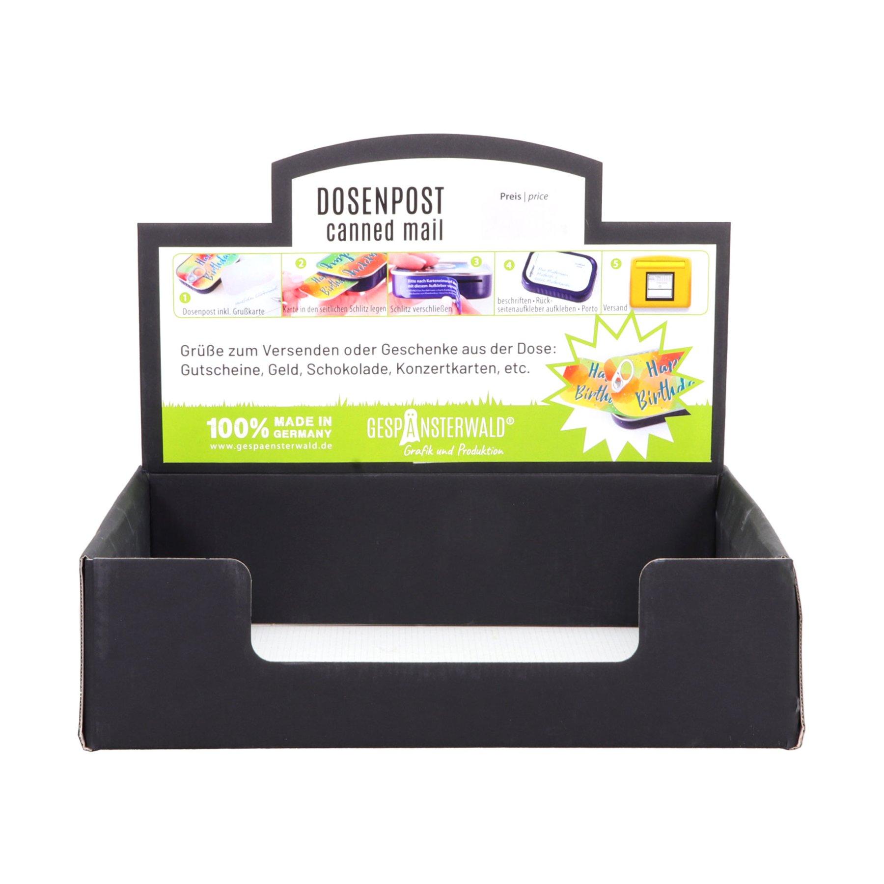 Gespaensterwald Дисплей за картичка-консерва, настолен | JAR Computers Gespaensterwald Дисплей за картичка-консерва, настолен