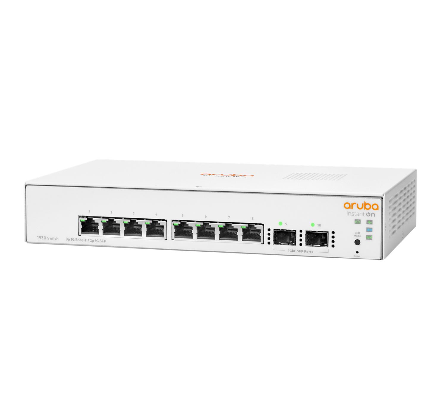 HPE Networking Instant On 1930 8G 2SFP Switch | JAR Computers HPE Networking Instant On 1930 8G 2SFP Switch